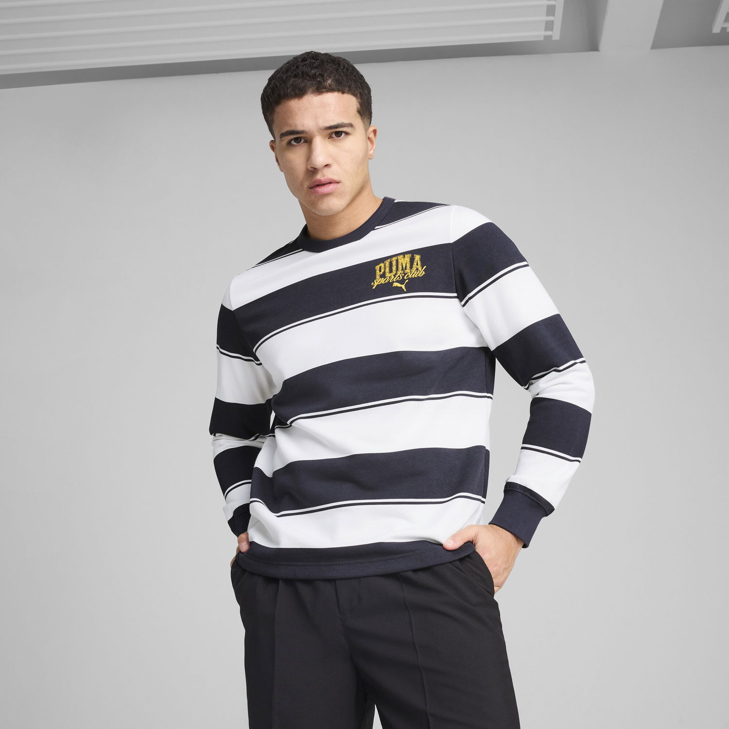 Пуловер Puma Class Striped Long Sleeve T-Shirt Многоцветен | 684647_16, 0