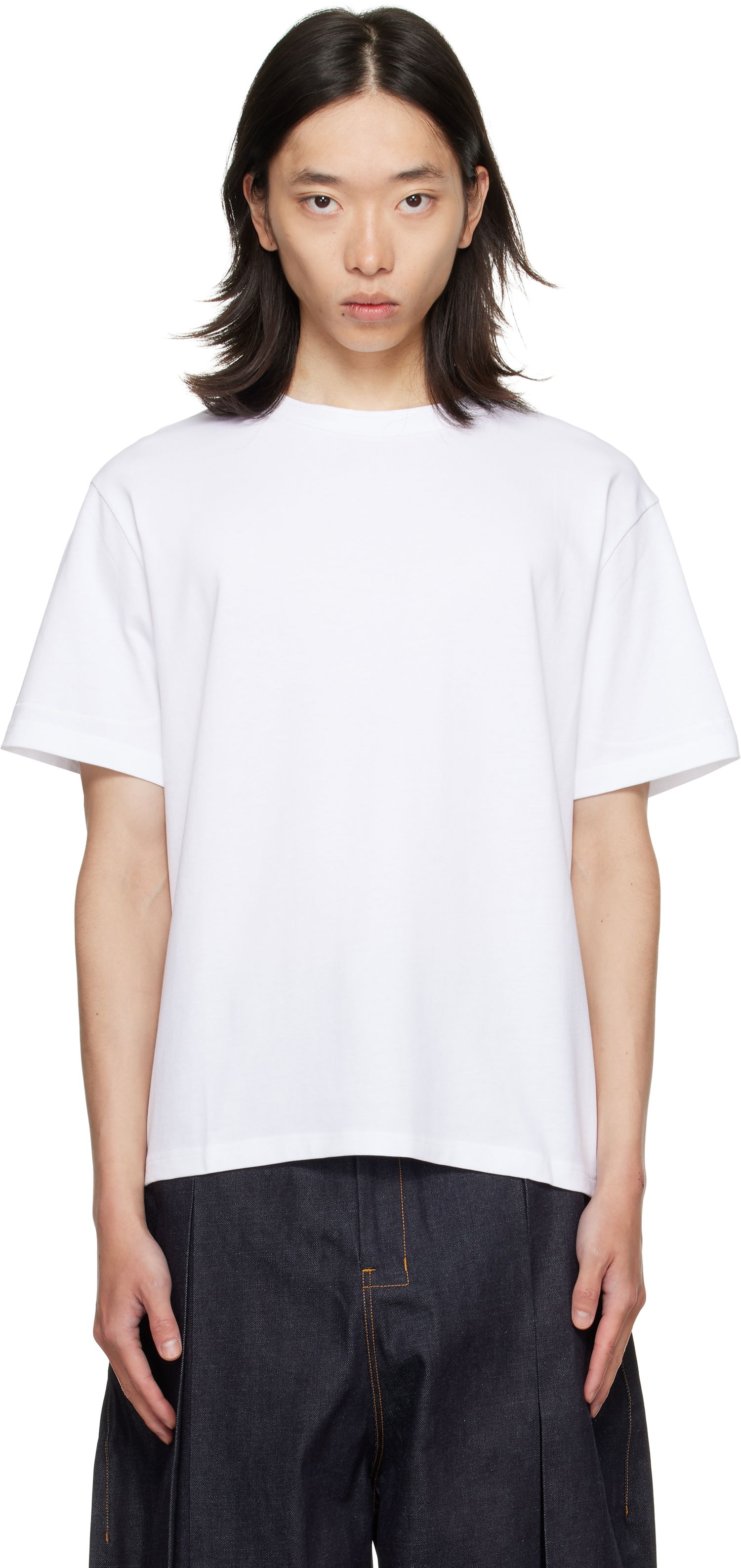 Тениска sage NATION SAGE NATION Short Sleeve Lock T-Shirt Бяло | S043 SS LOCK TEE 100% COTTON W, 0