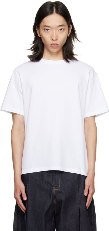 Тениска sage NATION SAGE NATION Short Sleeve Lock T-Shirt Бяло | S043 SS LOCK TEE 100% COTTON W, 0