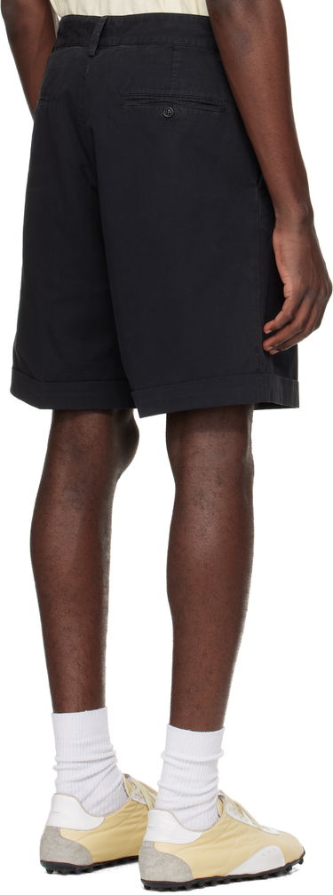 Къси панталони A.P.C. A.P.C. Andrew Cuffed Shorts Черно | COHKU-H10219, 2