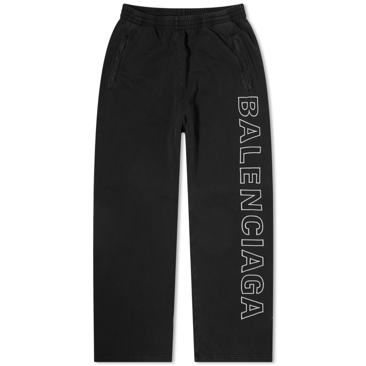 Спортни панталони Balenciaga Outline Черно | 755118-TOVV2-9034, 0