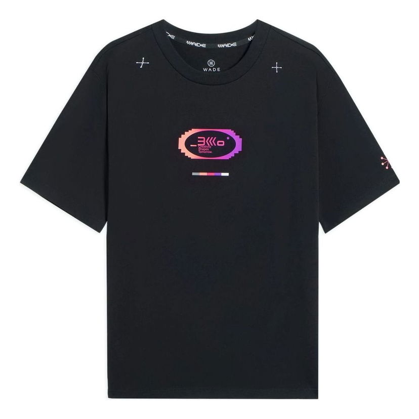 Тениска Li-Ning Wade Graphic T-Shirt Черно | AHSSA47-1