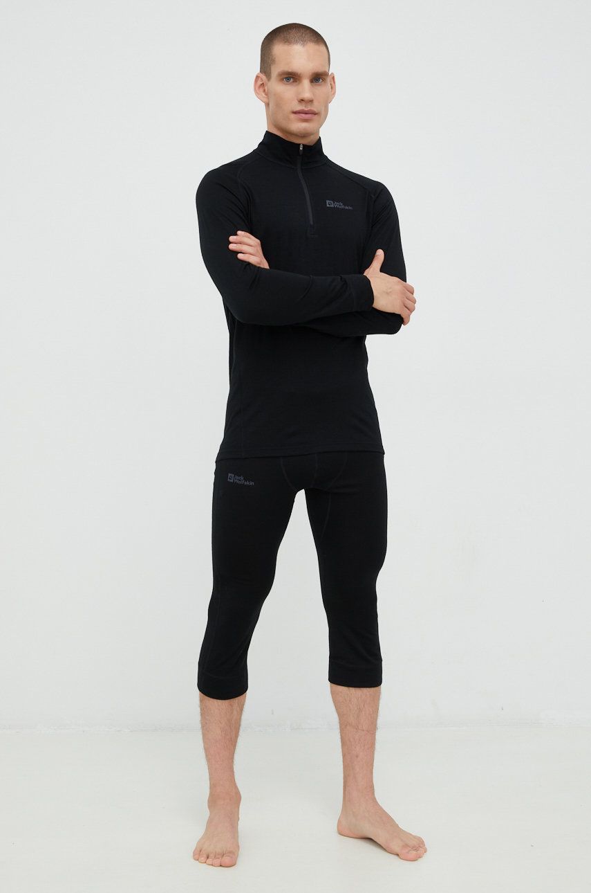 Клинове Jack Wolfskin Alpspitze Wool Leggings Черно | 1808711, 0