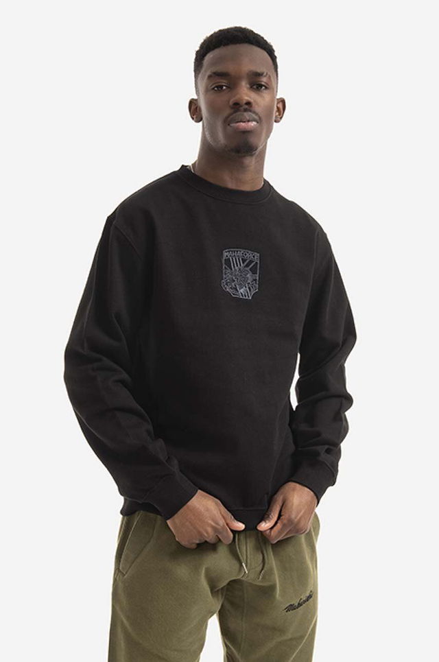 Embroidered Crew Sweatshirt