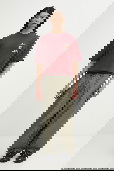 Тениска Carhartt WIP S/S Schooling Heart T-Shirt Бургунди | I035455.33KXX, 4