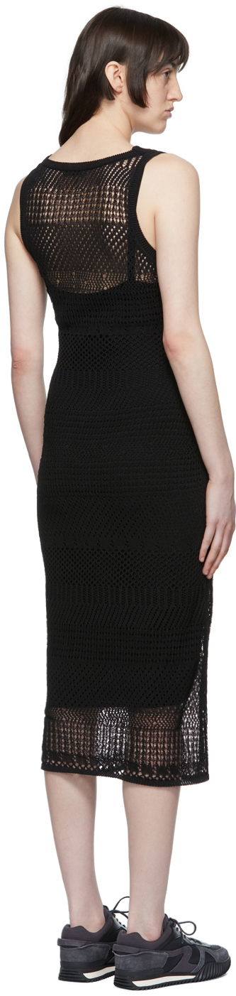 Pокля rag & bone Rag & Bone Knit Midi Dress Черно | WAS22P0135213, 2