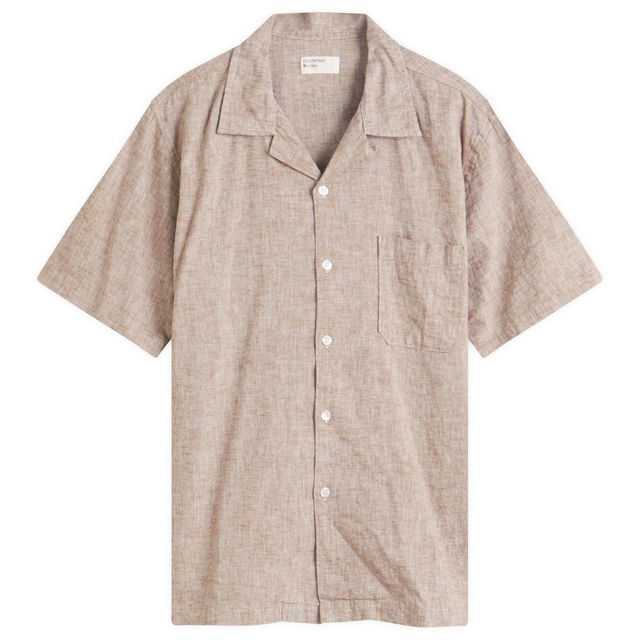 Universal Works Slub Linen Road Shirt, Size X-Large