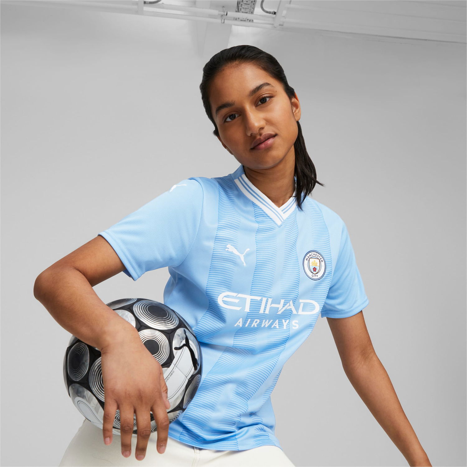 Фланелка Puma Manchester City F.C. Синьо | 770440_01, 1