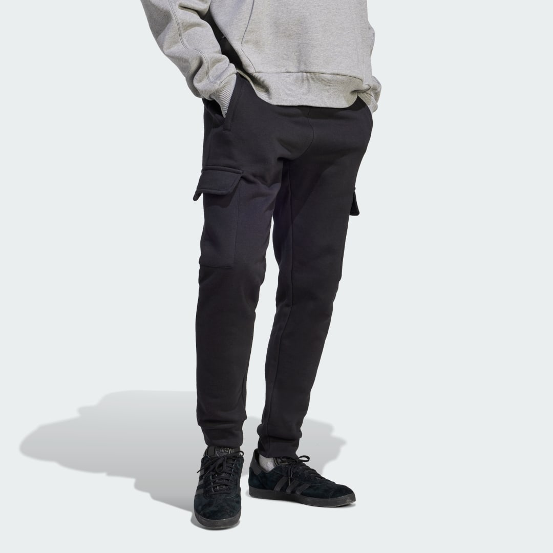 Карго панталони adidas Originals Trefoil Essentials Cargo Pants Черно | IU4872, 0