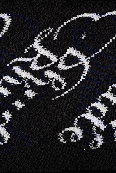Чорапи Rhude Rhude Vertical Script Socks Черно | RHPS25SO07117, 2