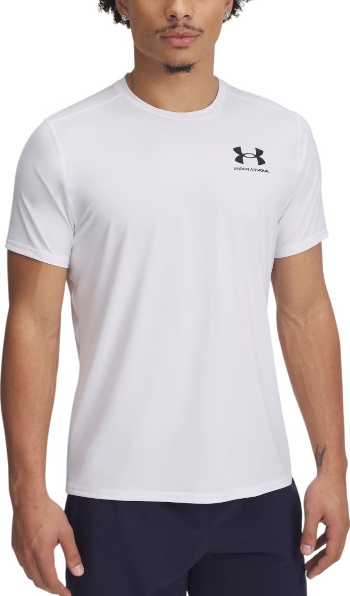 Тениска Under Armour Under Armour HeatGear Fitted T-Shirt Бяло | 6000939-100, 0