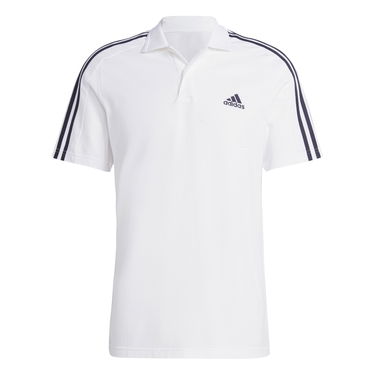 Поло тениска adidas Performance 3-Stripes Polo Shirt Бяло | IC9312, 0