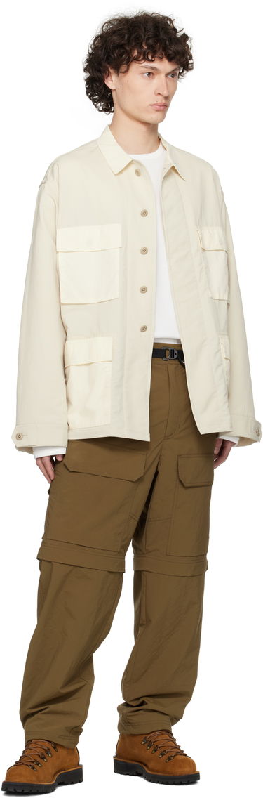 Карго панталони Moncler Moncler Grenoble Sportivo Zip-Off Cargo Pants Зелено | K10972A00002597SL, 4