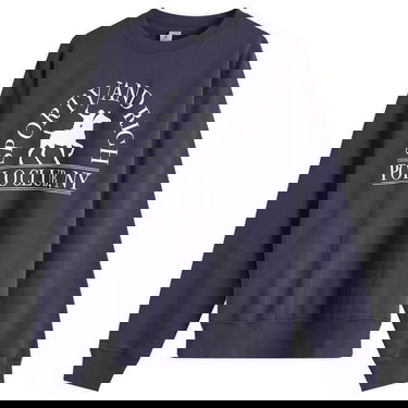 Суитчър Sporty & Rich Sporty & Rich Polo Club Crew Sweatshirt Тъмно синьо | ST071612252BL106, 1