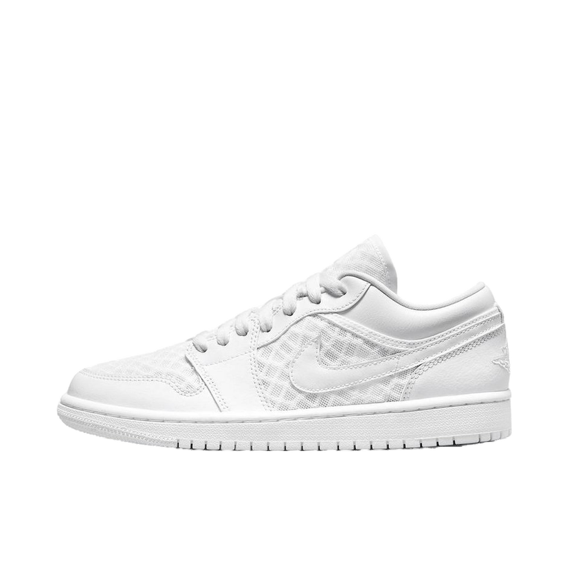 Кецове и обувки Jordan Jordan 1 Retro Low Breathe Triple White (Women's) Бяло | DC9508-100