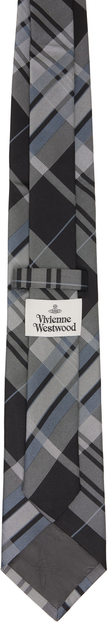 Шал Vivienne Westwood Vivienne Westwood Tartan 8.5 cm Tie Синьо | 81050004-W015W-, 2
