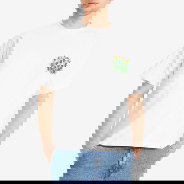 Тениска MARKET Smiley Cactus Graphic Tee, Size Large Бяло | 399002186-WHT, 2