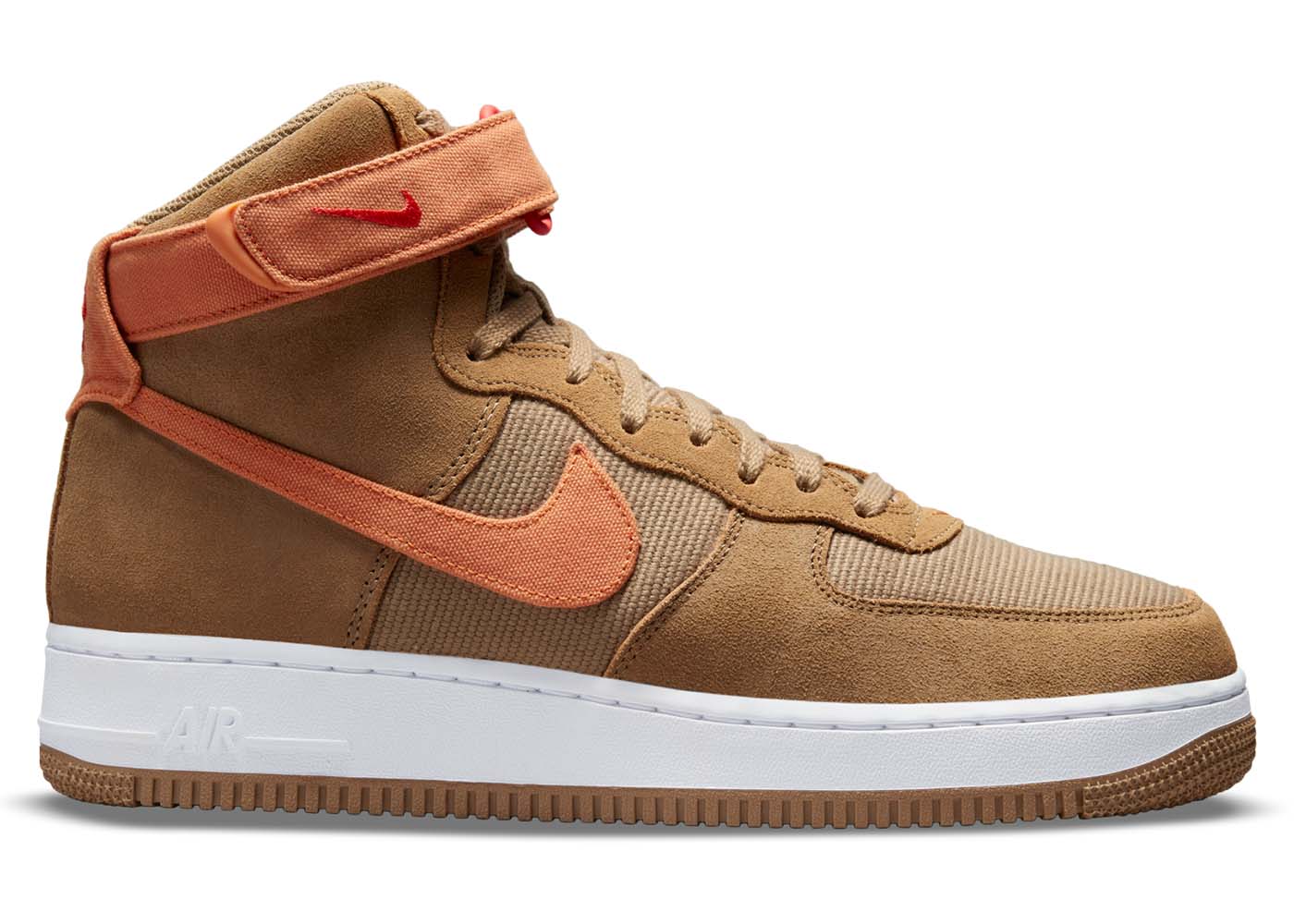 Кецове и обувки Nike Air Force 1 High 07 LX Deep Driftwood Brown Кафяво | DH7566-200, 0