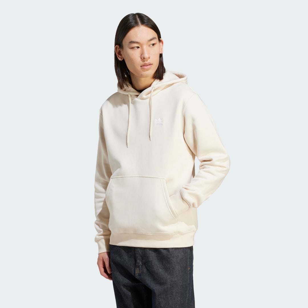 Суитчър adidas Originals Trefoil Essentials Hoodie Бежово | IM4523, 1