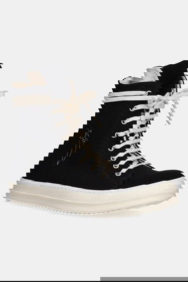 Кецове и обувки Rick Owens Rick Owens DRKSHDW Vegan High-Top Черно | DU02E7807.DOEM8, 0