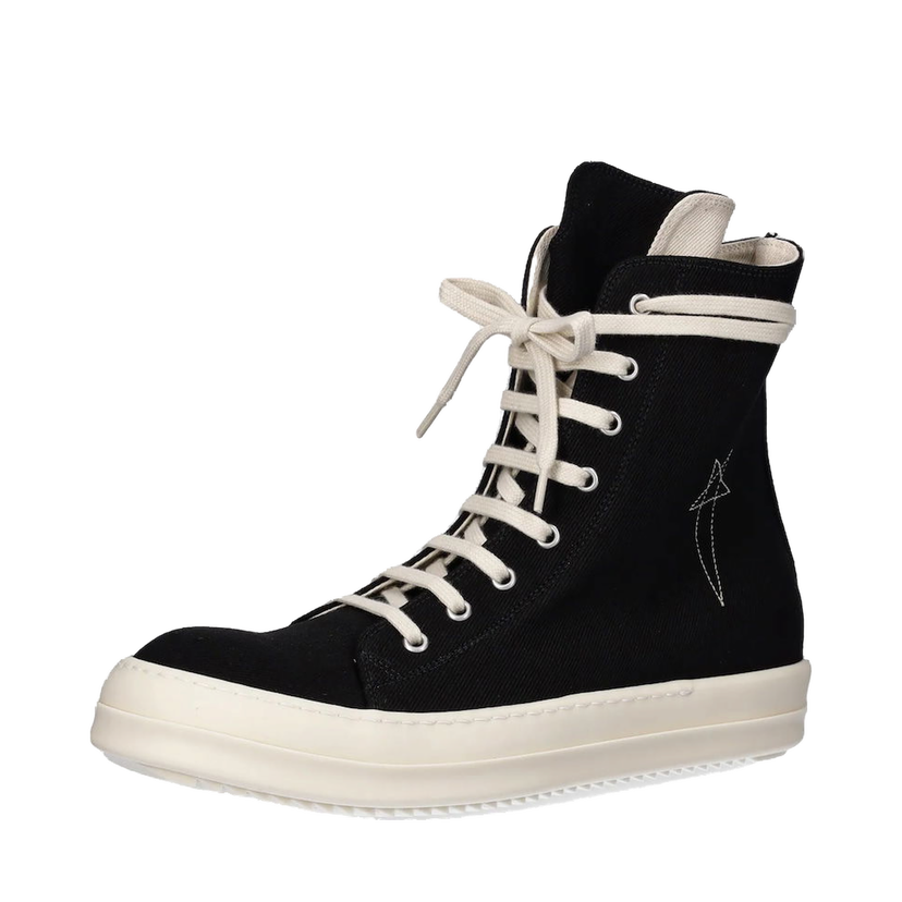 Кецове и обувки Rick Owens Rick Owens DRKSHDW Vegan High-Top Черно | DU02E7807.DOEM8