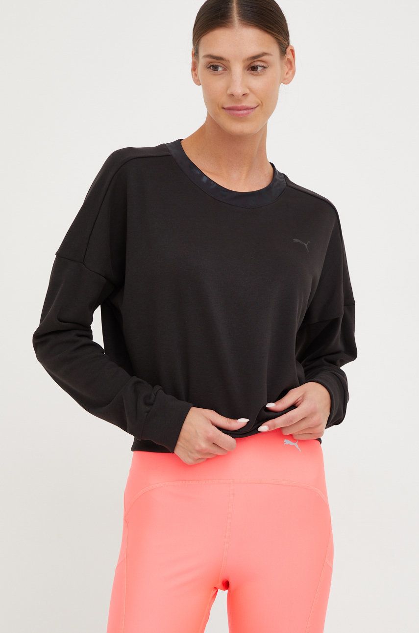 Суитчър Puma Safari Glam Crew Черно | 522244, 0