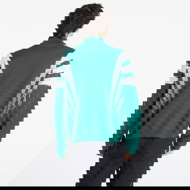 Яке adidas Originals Santiago Full-Zip Knit Jacket with Speckled Stripes Зелено | KE4603, 3