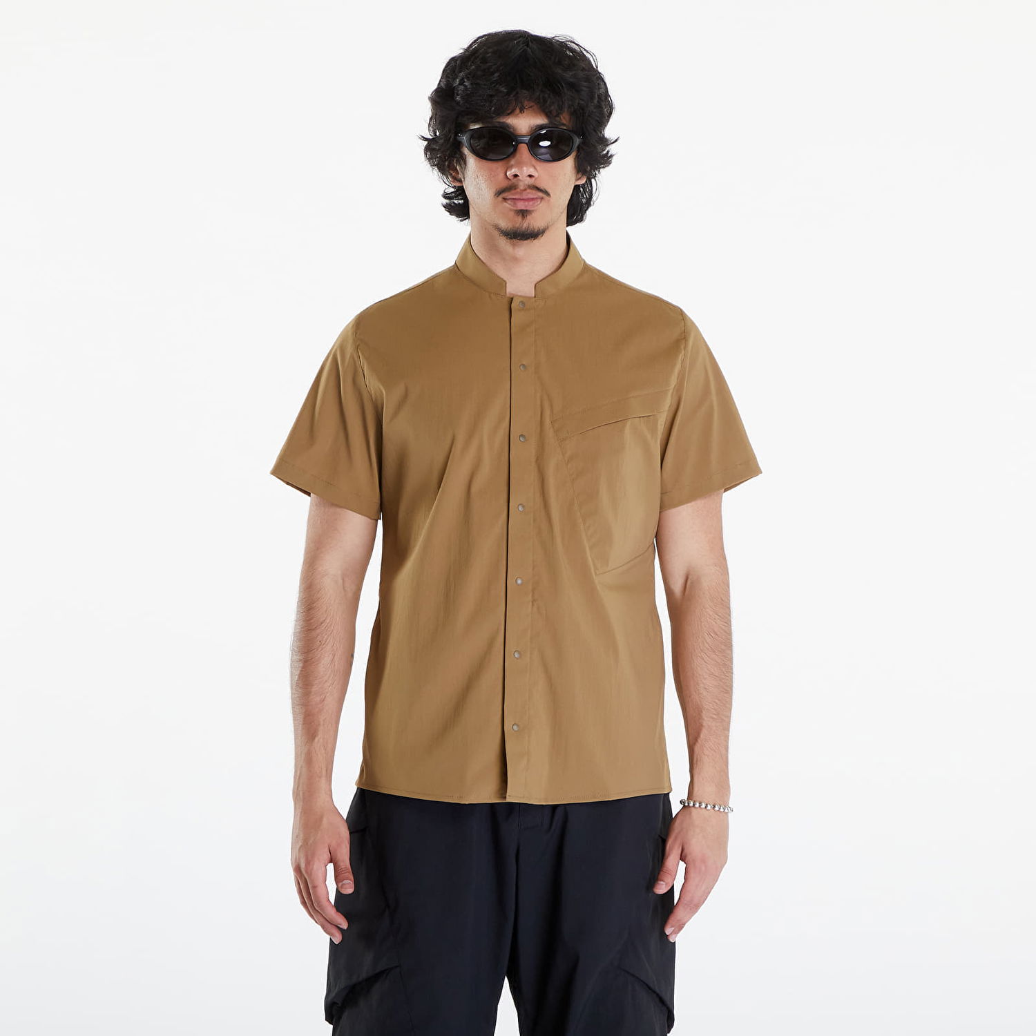 Риза Tilak Blade Short-sleeve Shirt Bronze Brown Кафяво | 10004507, 0