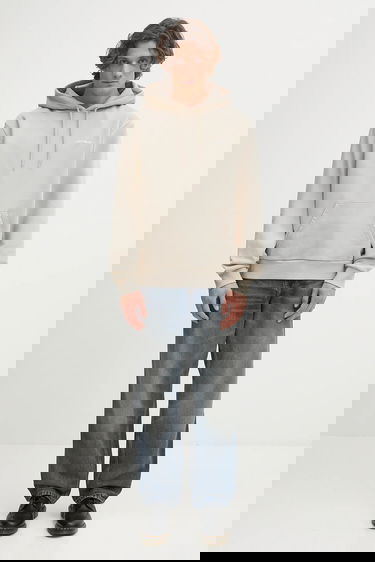 Суитчър Carhartt WIP Hooded Script Embroidery Sweat Бежово | I035392.2W1XX, 4