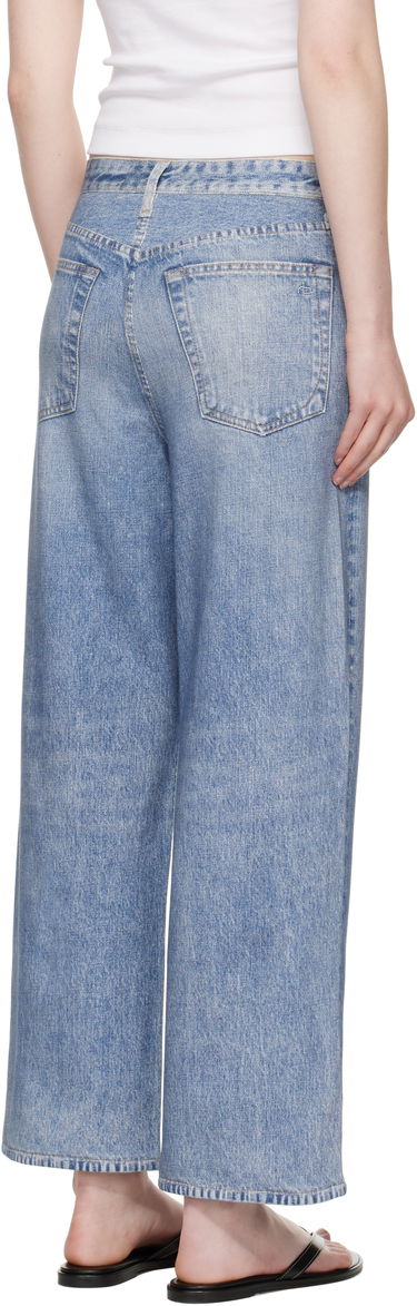 Дънки rag & bone rag & bone Miramar Andi Wide Leg Jeans Синьо | WCW25P70028202, 2