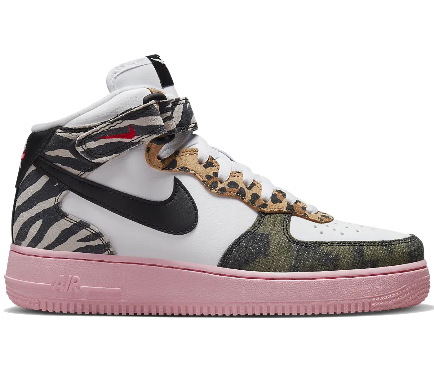 Кецове и обувки Nike Air Force 1 Mid '07 Tunnel Walk W Многоцветен | DZ4841-100, 0