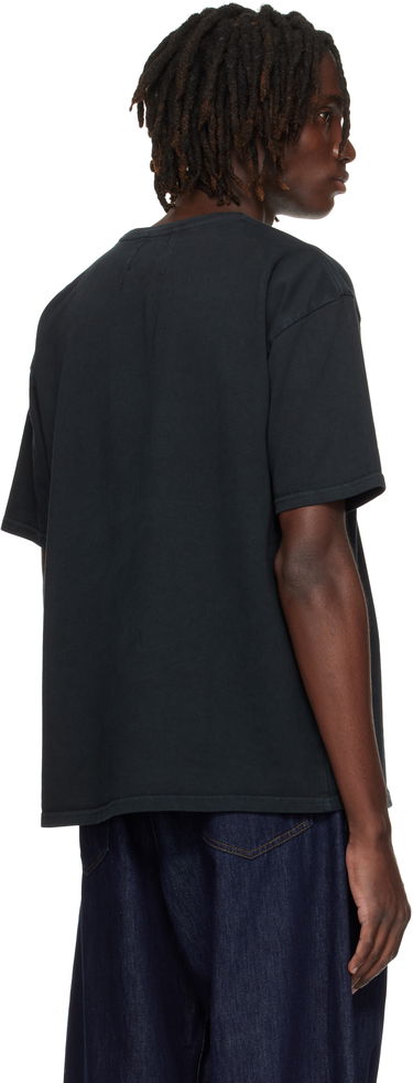 Тениска Rhude Rhude Collegiate Crest T-Shirt Черно | RHPF25TT05012, 2