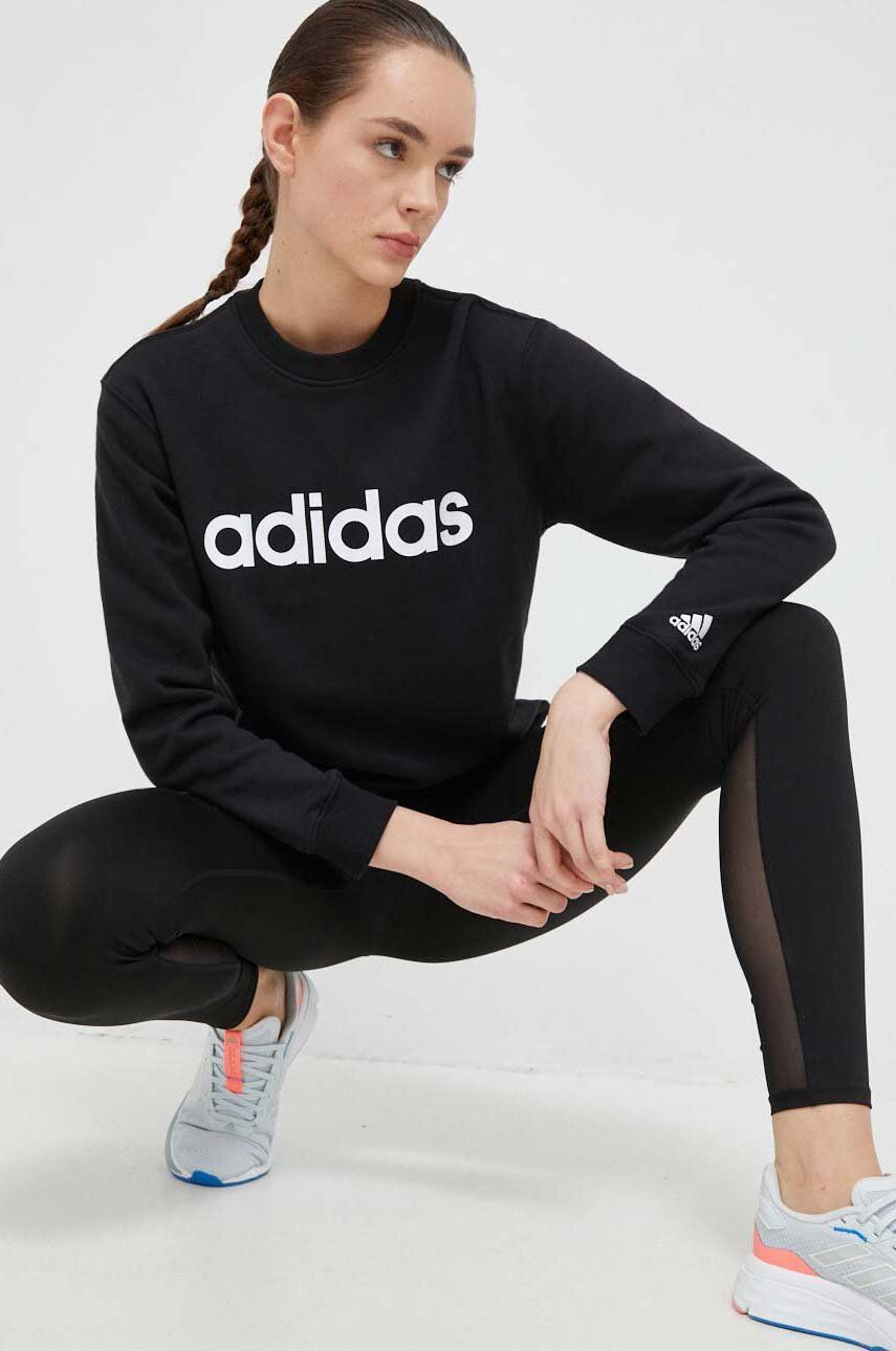 Суитчър adidas Originals Linear French Terry Sweatshit Черно | IC6878, 0