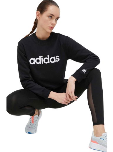 Суитчър adidas Originals Linear French Terry Sweatshit Черно | IC6878