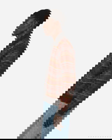 Риза OUR LEGACY Evening Polo Rust Geezer Check Червено | M2243ER 001, 2