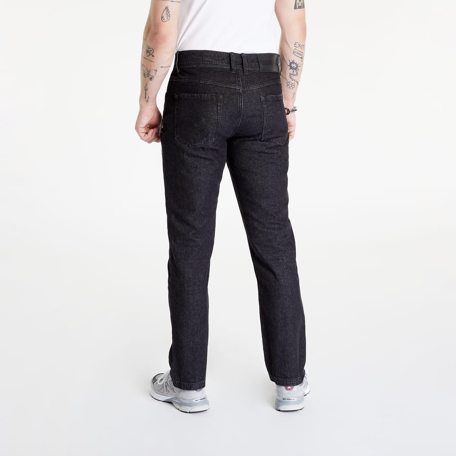 Дънки Pleasures Shatter Denim Pant Черно | P22F023 BLACK, 1