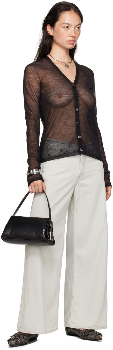 Чанта през рамо OSOI Pillow Mini Shoulder Bag Черно | 24FWB030121001, 3