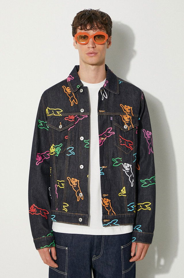 ICECREAM Running Dog Denim Trucker Jacket
