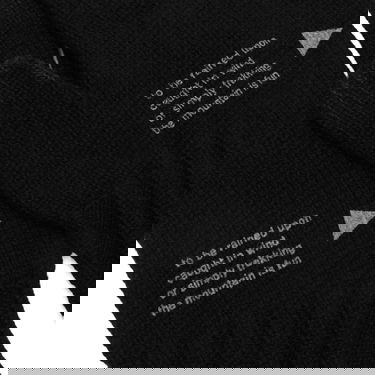 Ръкавици and wander Wool Knit Gloves Черно | 5745987125-010, 2
