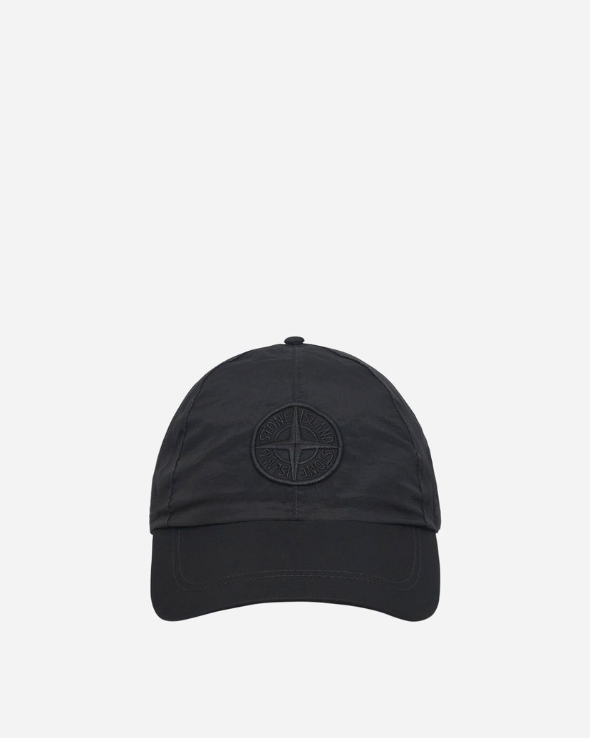 Шапка с козирка Stone Island Nylon Metal Cap Black Черно | 811599576 A0029