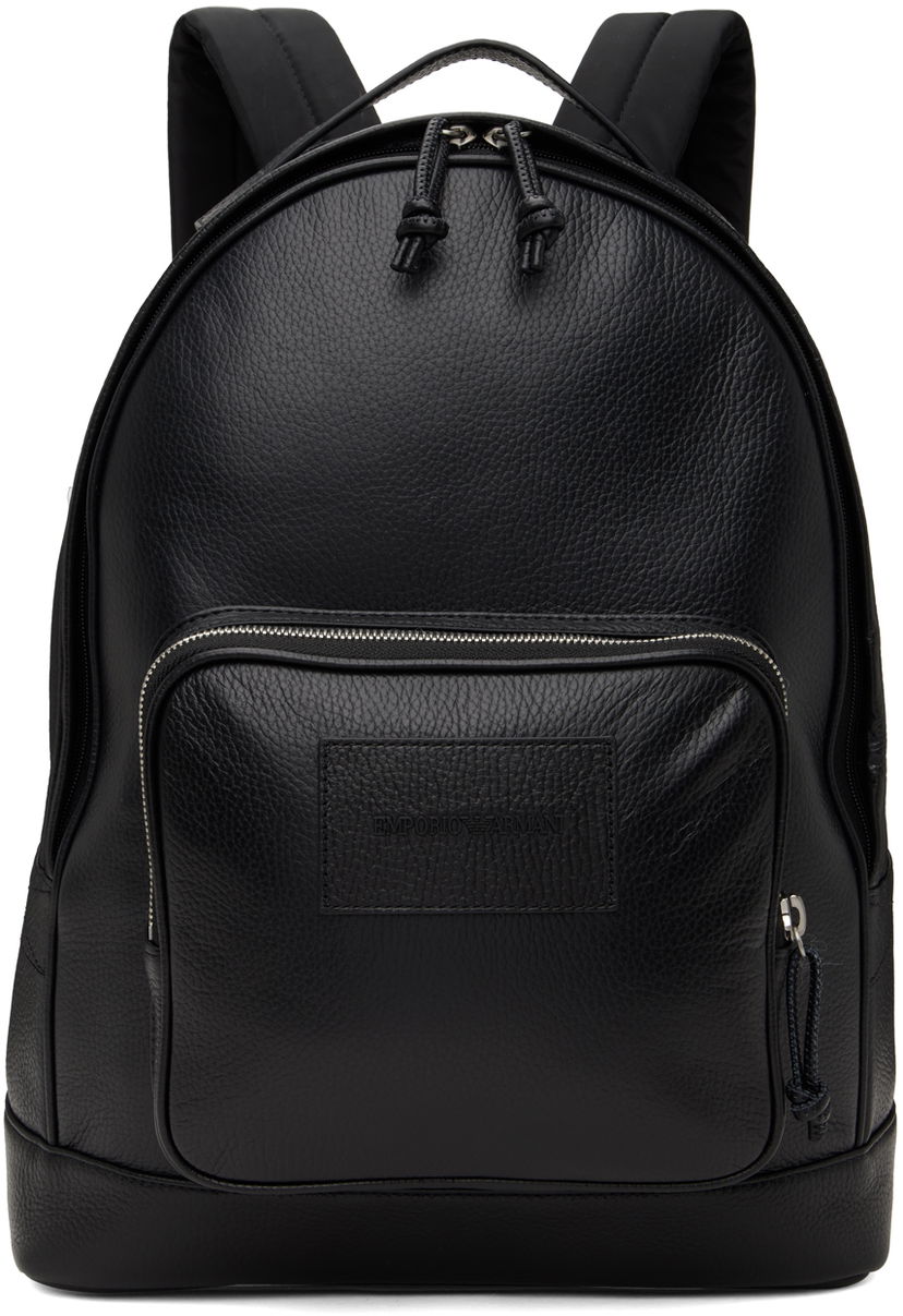 Раница Emporio Armani Rounded Backpack Черно | Y4O334 Y068E