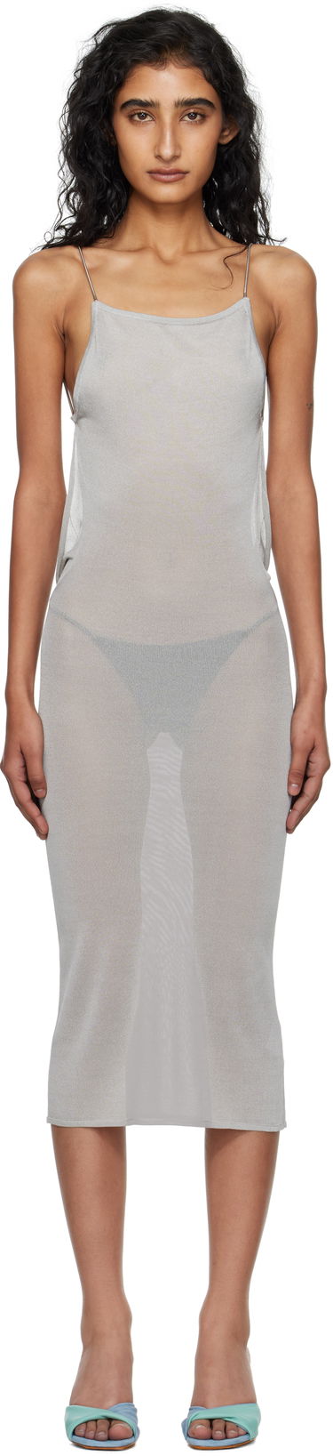 Pокля Miaou Miaou Awa Maxi Dress Сиво | 5076MKTMSL, 0