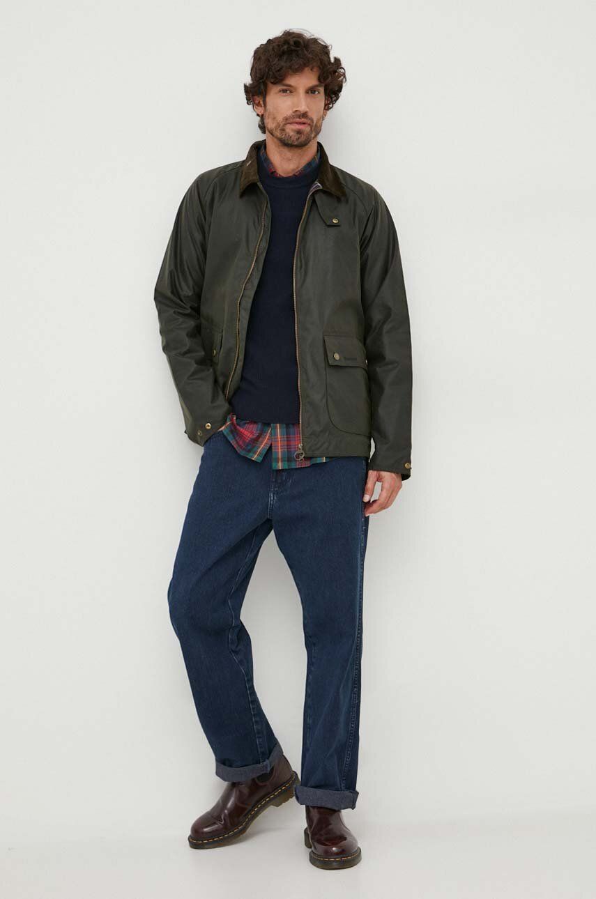 Яке Barbour Waxed Cotton Jacket Зелено | MWX2205, 1