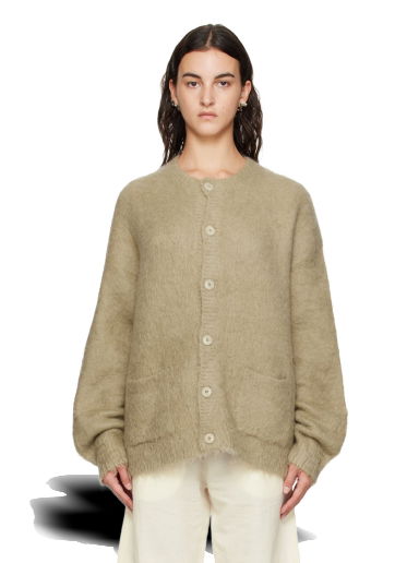 Пуловер Acne Studios Brushed Cardigan Бежово | B60288-