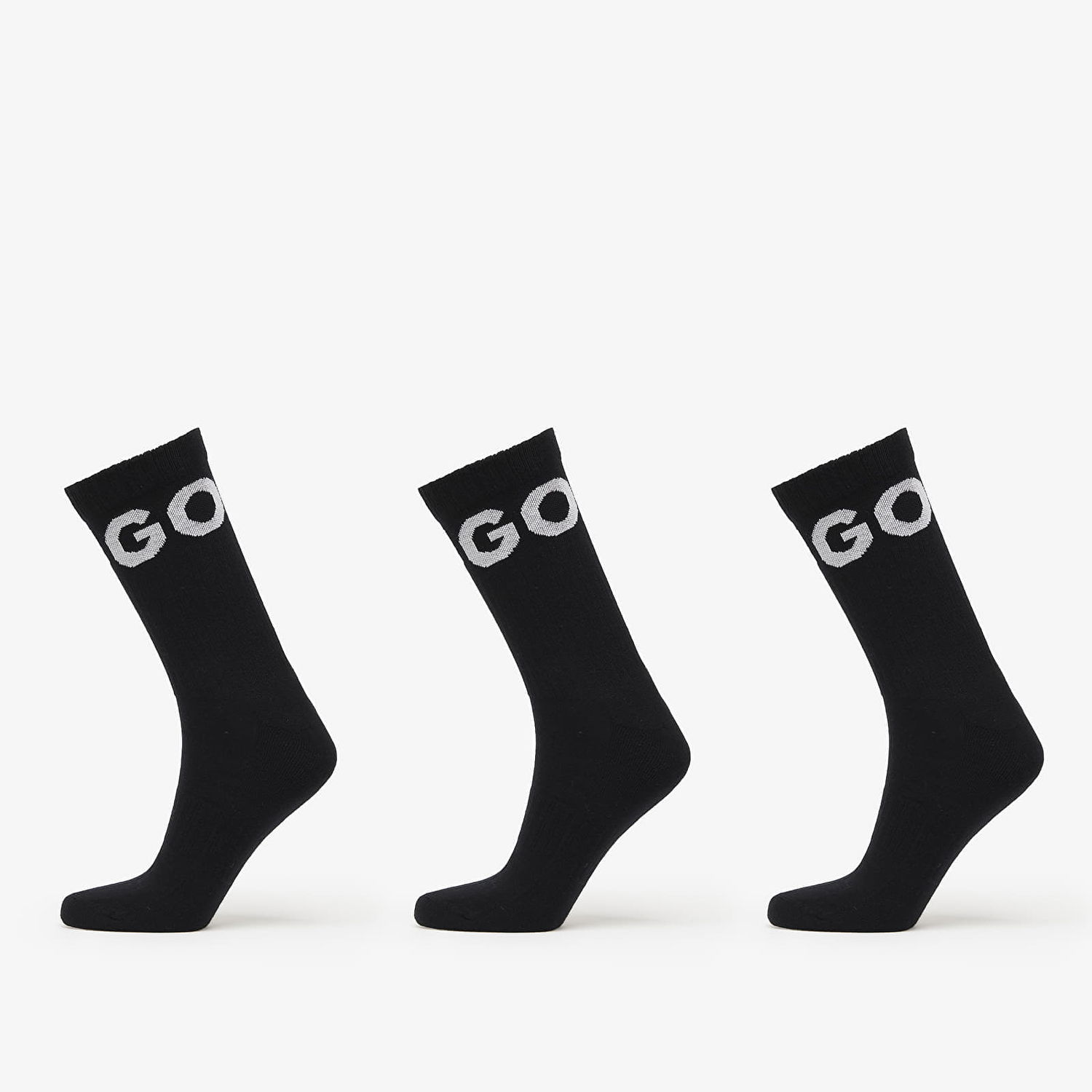 Чорапи BOSS Hugo Boss 3-Pack Iconic Crew Socks Черно | 50531517-001, 0