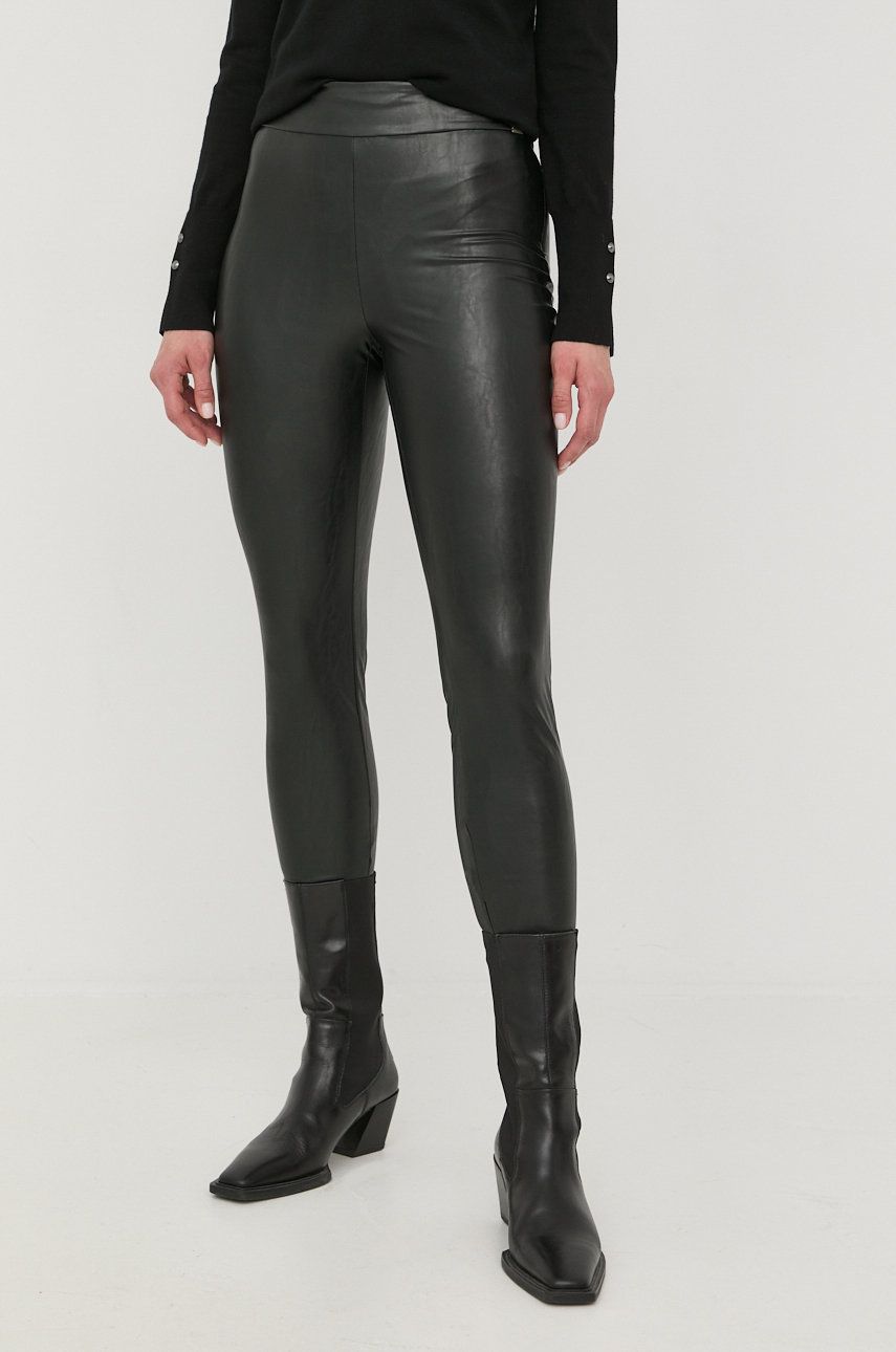 Панталони GUESS Pants Slim Fit Черно | W2YB16.WEPI0, 0