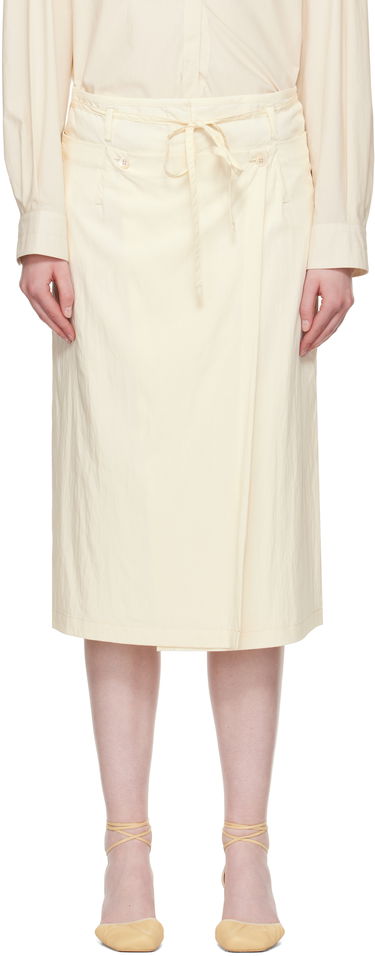 Пола LEMAIRE Lemaire Convertible Midi Skirt Жълто | SK1045 LF1370, 0