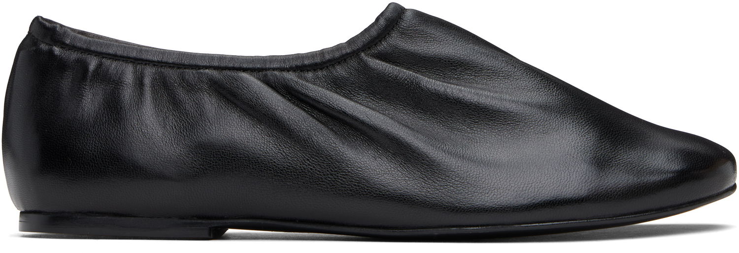 Кецове и обувки A.P.C. A.P.C. Swan Slip-On Ballerina Flats Черно | PXCAZ-F53302, 0