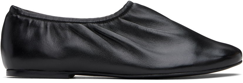 Кецове и обувки A.P.C. A.P.C. Swan Slip-On Ballerina Flats Черно | PXCAZ-F53302