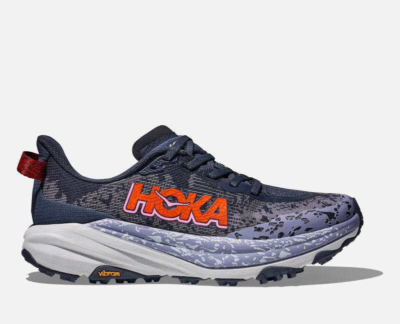 Кецове и обувки Hoka One One Speedgoat 6 Size 4 Синьо | 1147811-NDS, 0